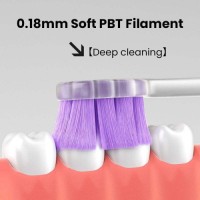 Transparent Toothbrush with Soft Bristles for Home Use OEM Manufacturer